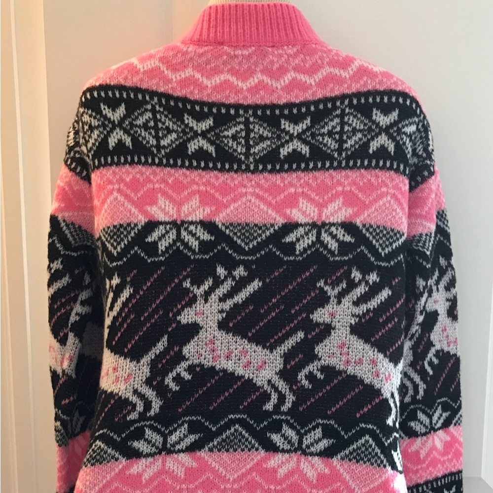 Sweater Dress Xmas Reindeer